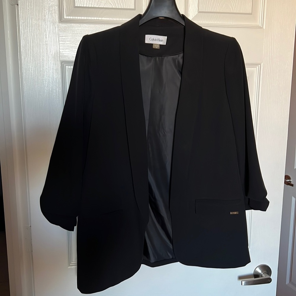 Worn twice, like new blazer